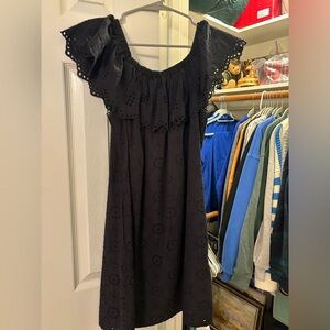 Black lace sundress